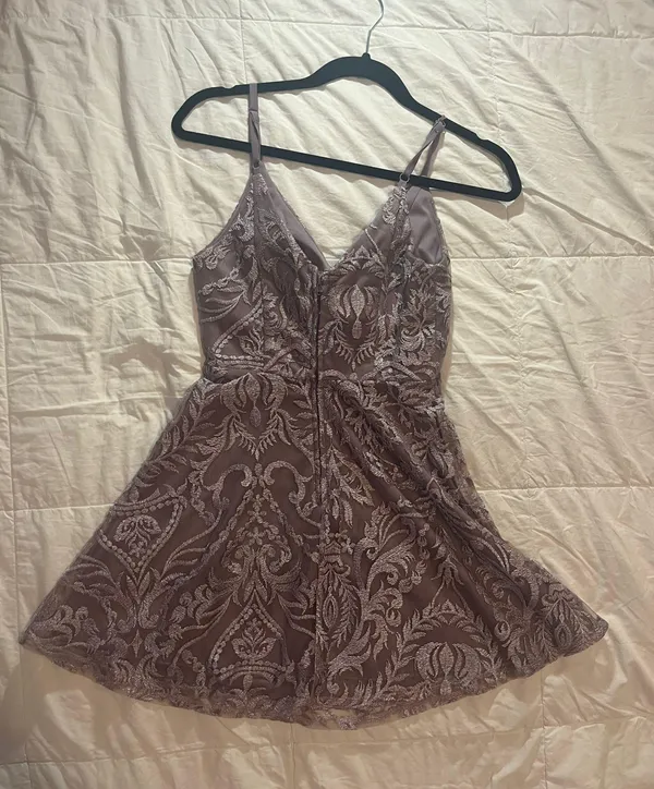 Speechless Purple hoco dress - Image 2