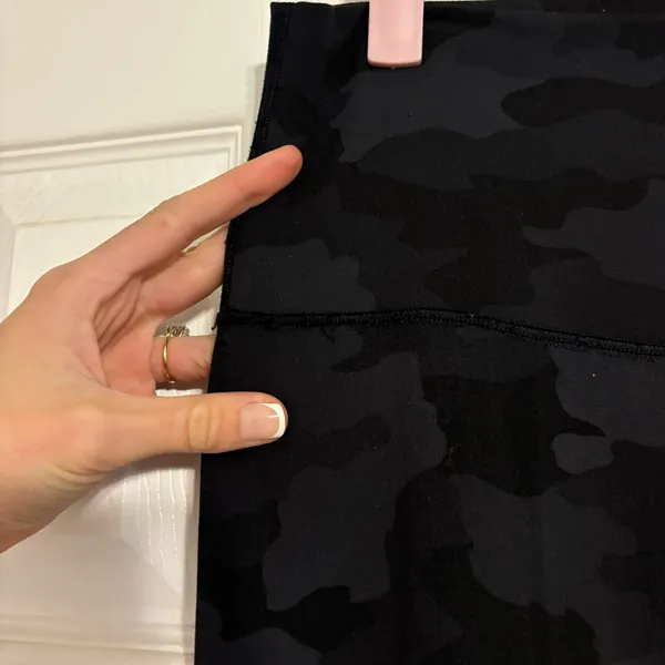 Lululemon Align Pant 25" Camo Deep Coal Multi - Image 8