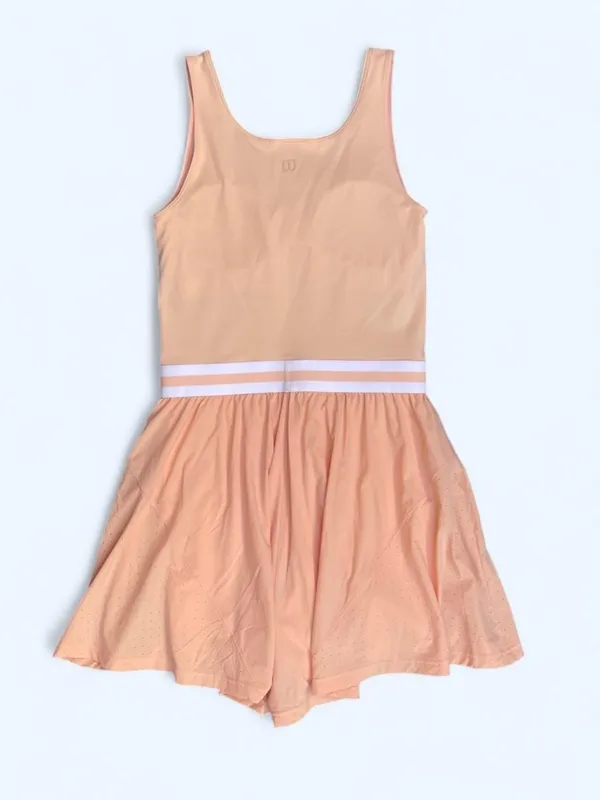 Wilson Women’s Skirty Romper Peach Tennis Golf Pickleball activewear training S - Image 6