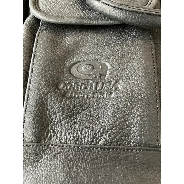 Coach USA Safety Team Crossbody Leather Bag‎ - Image 7