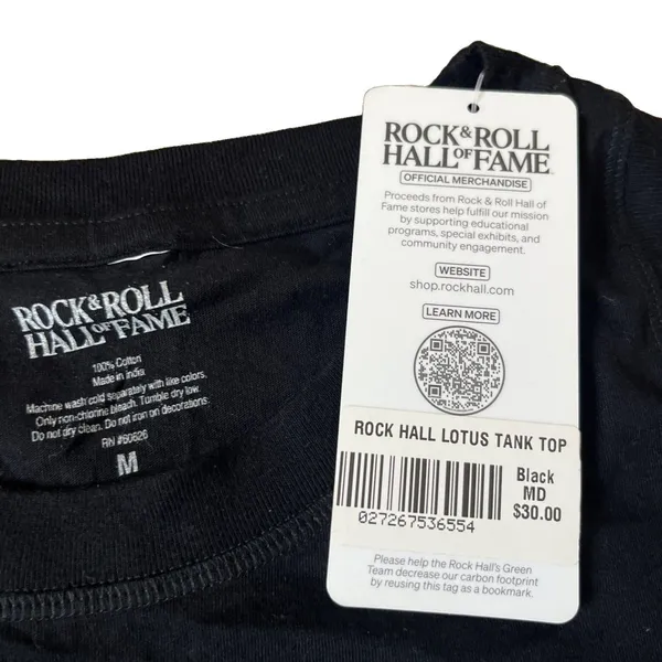 Rock & Roll Hall Of Fame Cleveland Ohio NWT Size Med 2024 - Image 2