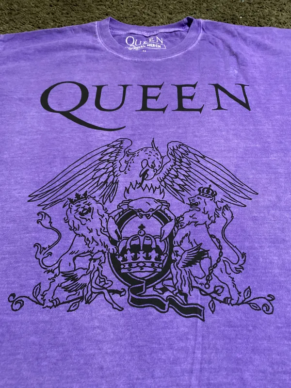 Urban Outfitters Queen Purple Tee Size Large - Image 3