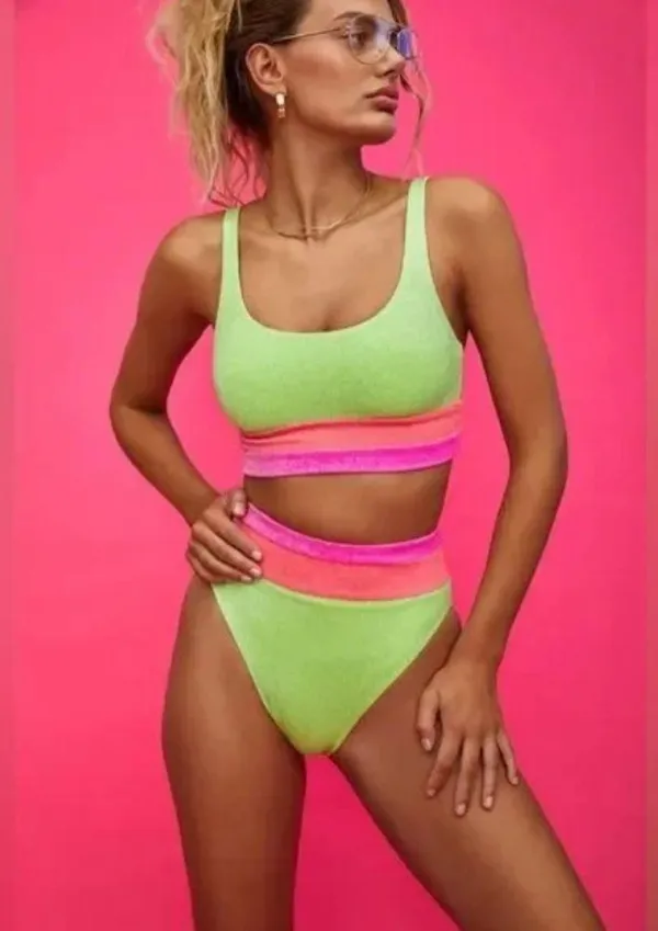 Beach Riot Watermelon Lemonade Makenzie Bikini Top - Image 4
