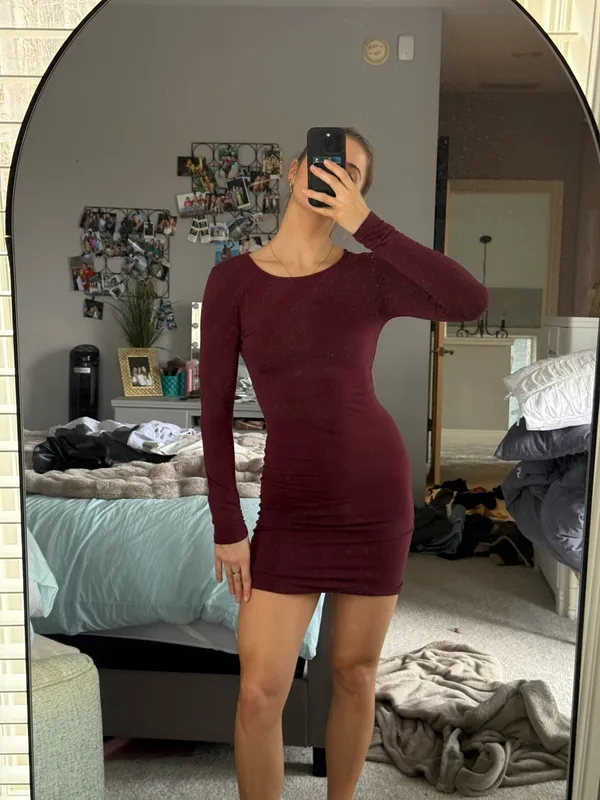 Lulus Bodycon Dress - Image 3