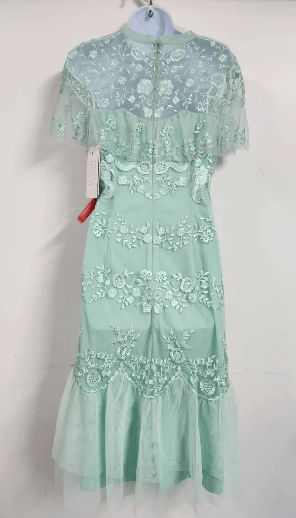 Mac Duggal  Embroidered Ruffled Cap Sleeve size 8. $298 - Image 6