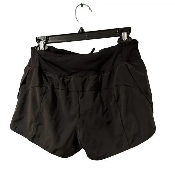 LULULEMON Mesh Over Miles Run Shorts BLACK 3" Running Yoga Swift Ultra Size 4 - Image 3