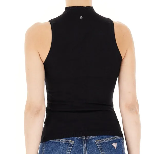 New Guess Calista Rhinestone Knit Top. Medium - Image 4