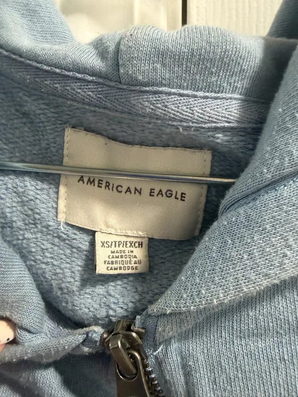 Aerie Zip-Up Jacket Cropped - Image 2