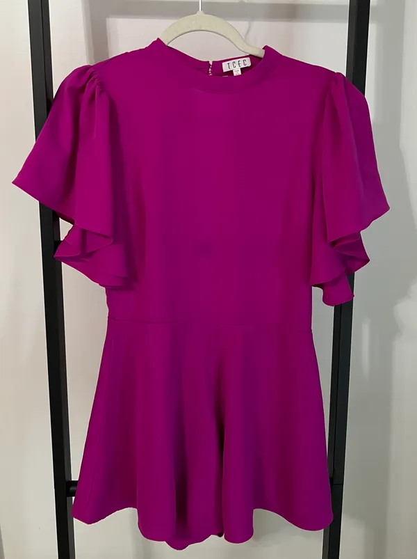 The Clothing Exchange Company Pink Fushia Romper - Image 3