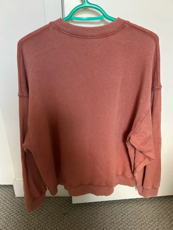 American Eagle fleece half zip up sweatshirt - Image 2
