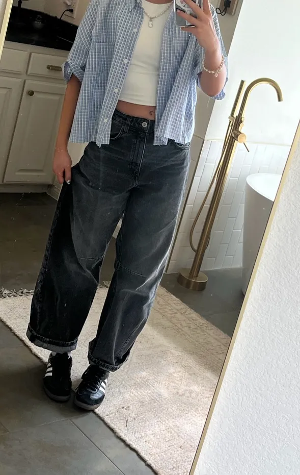 Zara barrel jeans  - Image 4