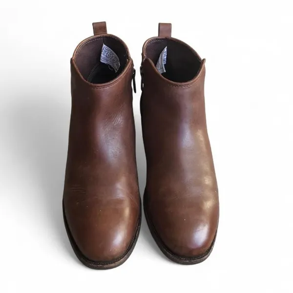 Ugg Australia Womens Size 8 1008677 Demi Chestnut Side Zip Ankle Boots Shoes - Image 3