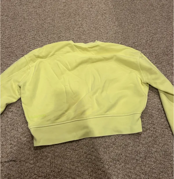 Lululemon Cropped Sweatshirt - Image 3