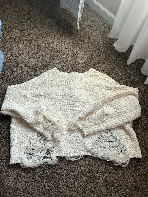POL Distressed Sweater - Image 2