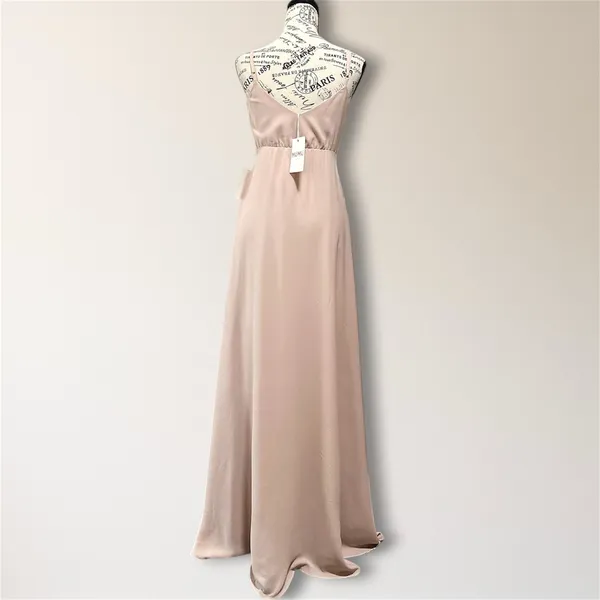 Show Me Your Mumu Faith Maxi Dress Dusty Blush Pink Side Slit Homecoming Formal‎ - Image 6