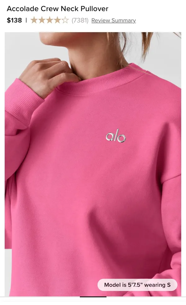 Alo Accolade Crew Neck Pullover - Image 2