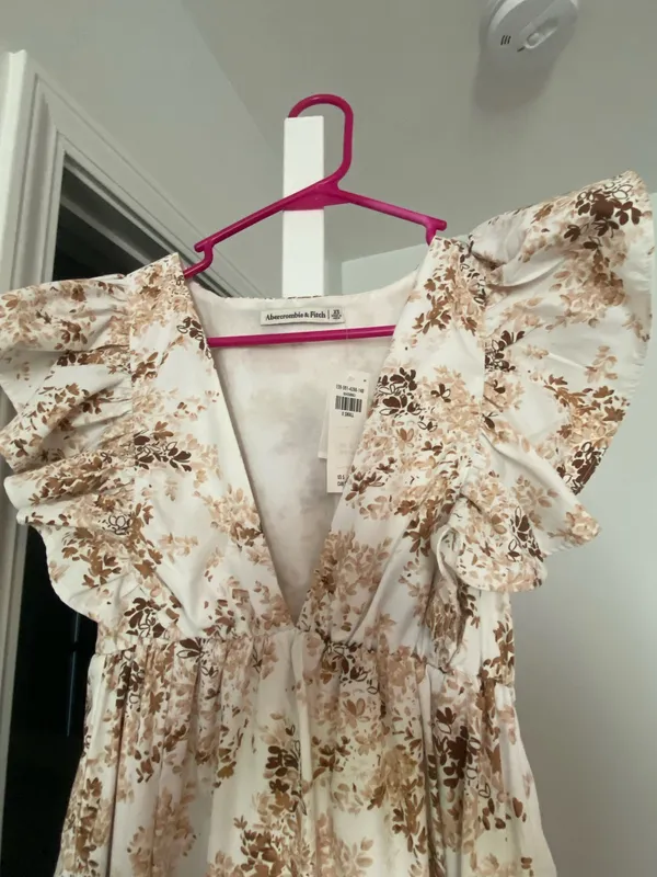 Abercrombie Midi Dress Floral - Image 4