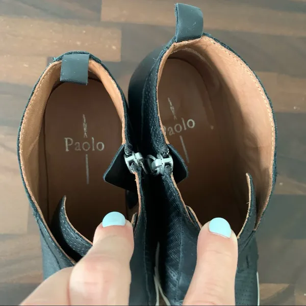 Linea Paolo Anna Wedge Sneaker Booties 6 - Image 5