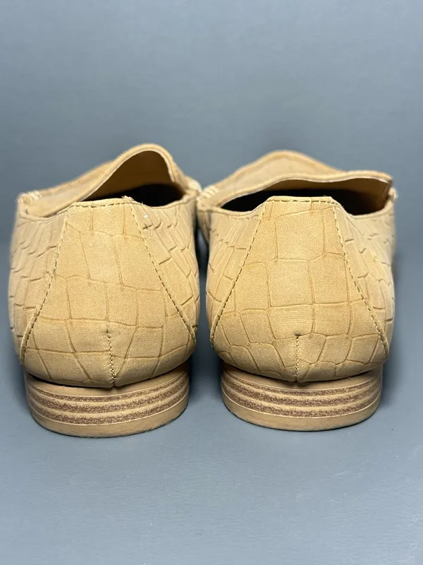 DV By Dolce Vita Island Croc Embossed Loafer Size 6.5 - Image 3