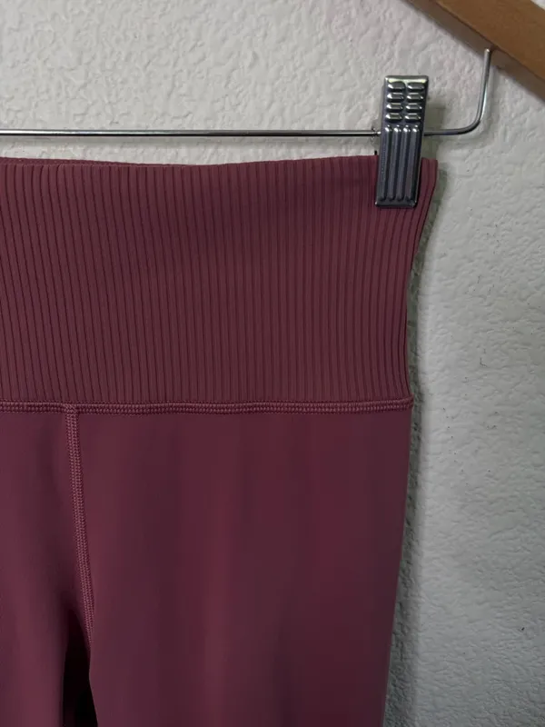 Vuori Women's Rib Studio Legging VW428 Terracotta Womens‎ Size S - Image 5