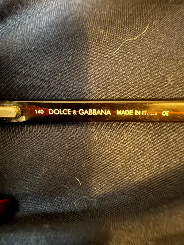 Vintage Dolce & Gabbana Sunglasses - Image 5