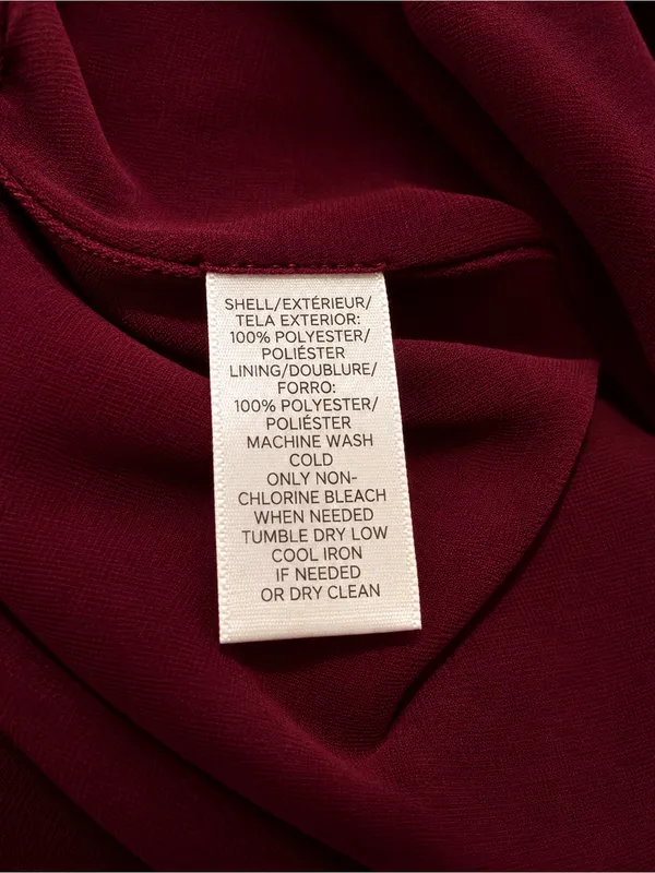 LOFT Burgundy Wine Velvet Racerback V-Neck Camisole Flowy Evening Dress Tank Top - Image 7