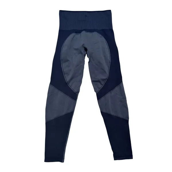 ThirdLove Flex Seamless Leggings Women L Blue Excellent Compression High Rise - Image 2