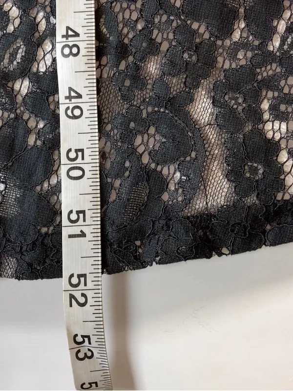 Leopard Print Black Lace Long Duster Kimono Cardigan NWT Boho Goth - Image 6