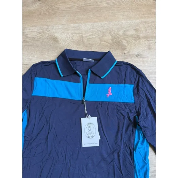 NWT‎ Protect Your Tail Dynamic 1/4 quarter zip bamboo sun protection UPF 50 sz L - Image 4