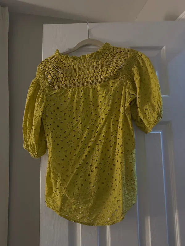 Dress blouse Yellow - Image 2