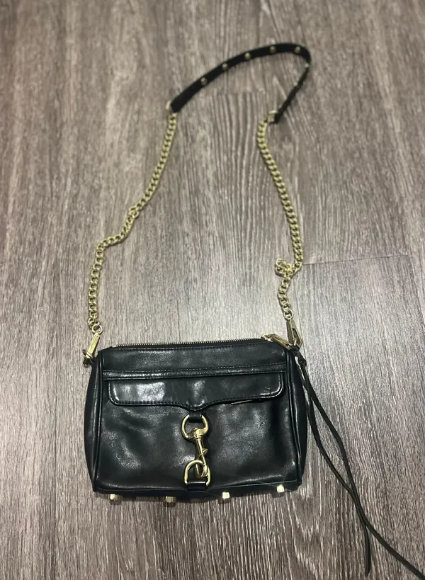 Rebecca Minkoff Black Leather Crossbody - Image 2