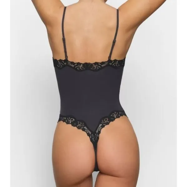 Skims Fits Everybody Lace Cami Bodysuit Xxs - Image 2