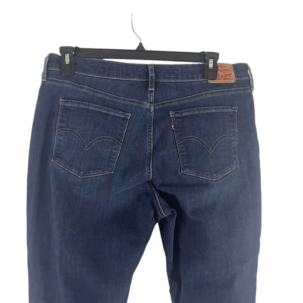 Levi's‎ Classic Straight Plus Size 16 Dark Wash Straight Jeans - Image 5