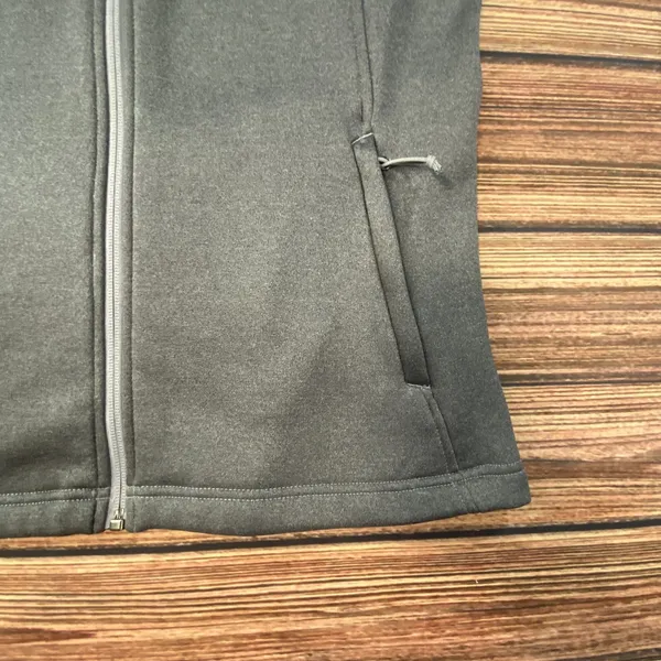 North Face Jacket Women's Large Gray Full Zip Canyon Flats Fleece Nice - Image 7