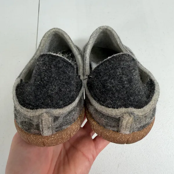 Taos 41 10.5 Convertawool Leopard Clogs Wool Slip On Comfort Shoes Collapsible - Image 11