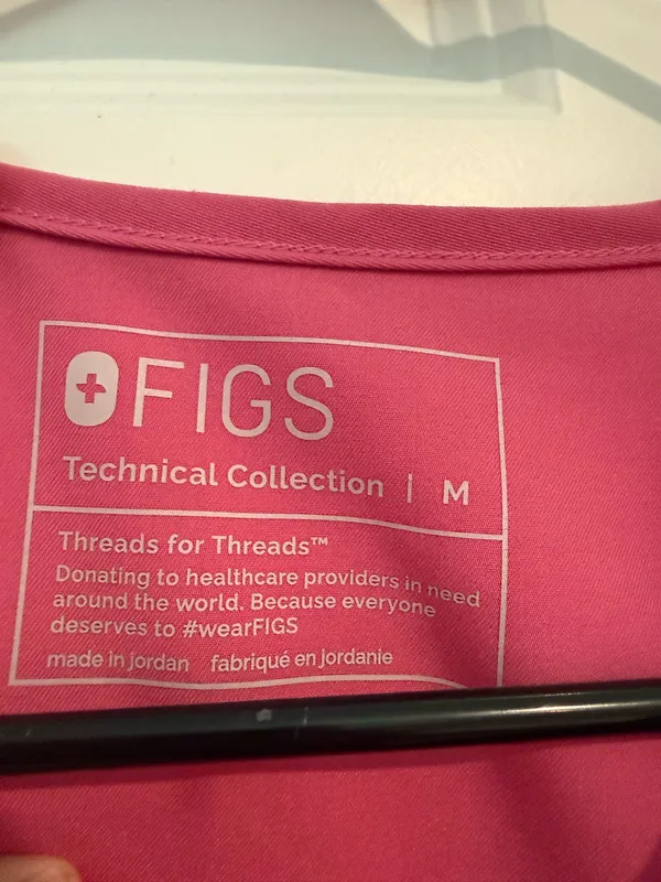 Pink FIGS Scrubs Set - Image 5