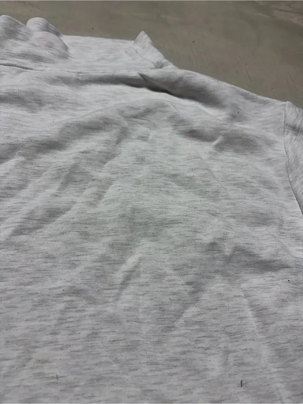 Varley Light Gray Turtleneck Sweatshirt Betsy LW double face medium - Image 15