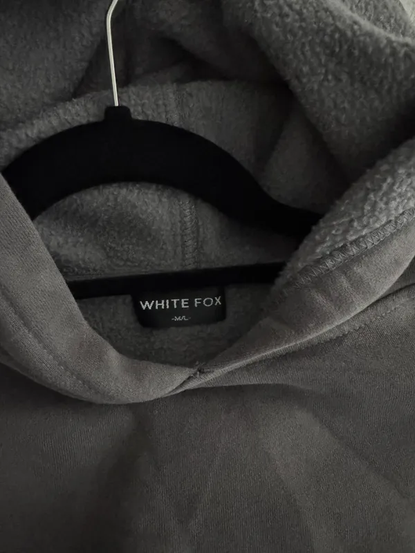white fox hoodie - Image 2