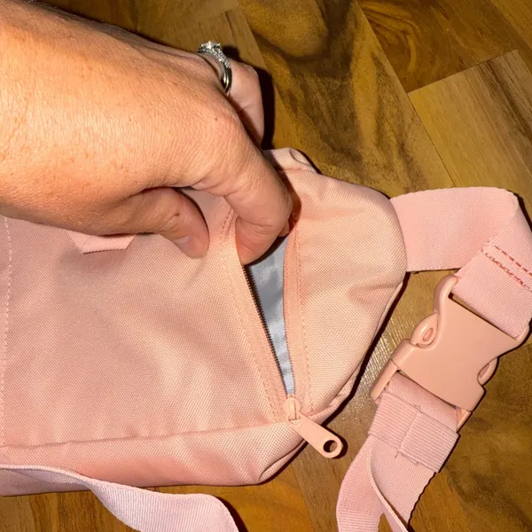 Adidas Originals All Waist Pack Pink Semi Coral Fanny Pack NWT‎ camp hike vacay - Image 6