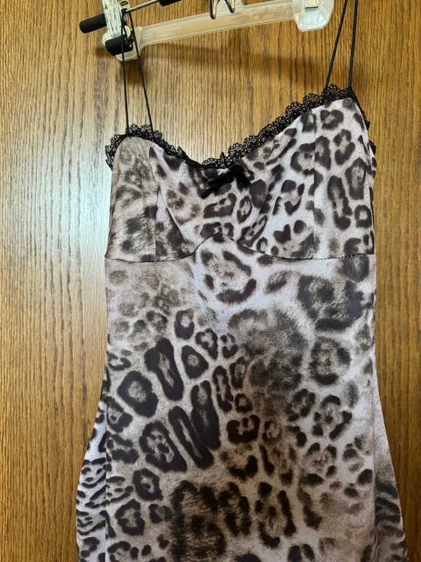 Windsor Leopard Print Dress - Image 2