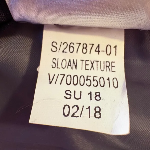 Banana Republic Sloan Pants‎ Size 12S Textured Blue - Image 9