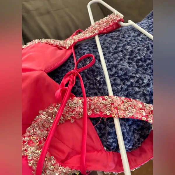 Faviana Couture Pink Prom Dress - Image 7
