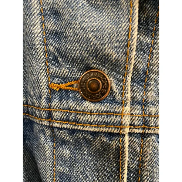 Vintage Jordache 100% Cotton Medium Wash Denim Jean Jacket Blue Women's Size 16 - Image 5