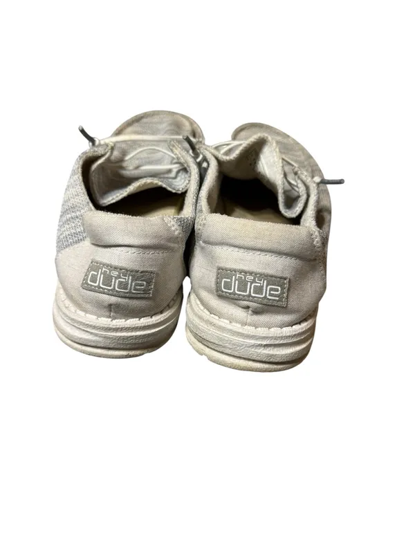 Hey Dude Wendy Stretch Glacier Gray Comfort Shoes Womens Size 10 - Image 4