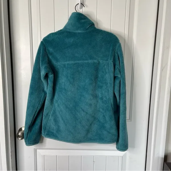 Patagonia snap T‎ fleece pullover teal jacket size small - Image 5