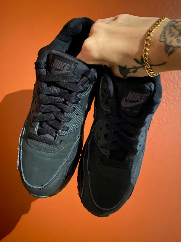 Nike Air Max 90 GS ‘Black Grey’ - Image 4