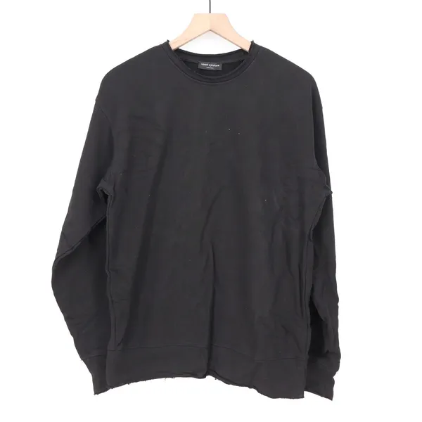 Naked Wardrobe Black Sweatshirt and Sweatpants Lounge Set Medium - Image 2