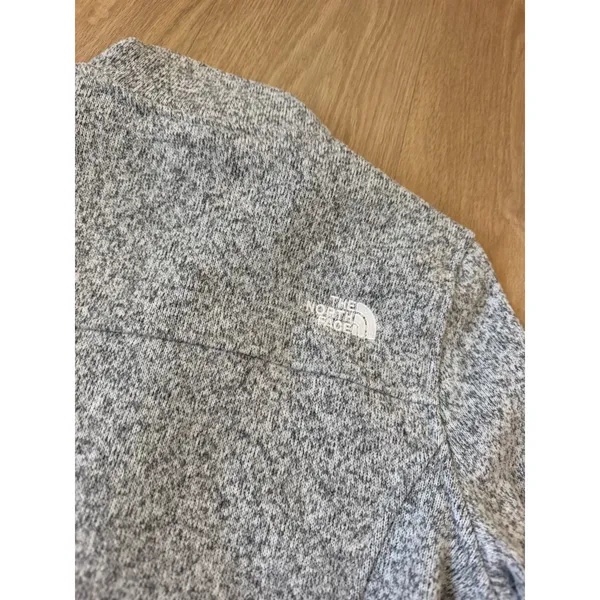The North Face Women’s Maggy Full Zip Fleece Sweater Jacket LightGray Size Small - Image 9
