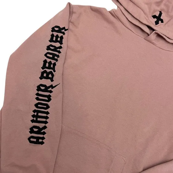 The Colour Sisterhood Dusty Pink Armour Bearer Hoodie - Image 8