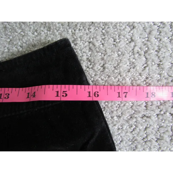 American Eagle Corduroy Mini Skirt Size‎ 12 Black Vintage Y2K Grunge Casual - Image 4